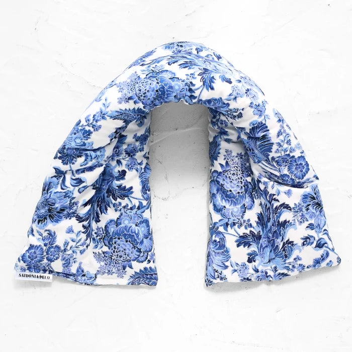 Hot & Cold Neck Wrap - Oriental Chinoiserie Blue