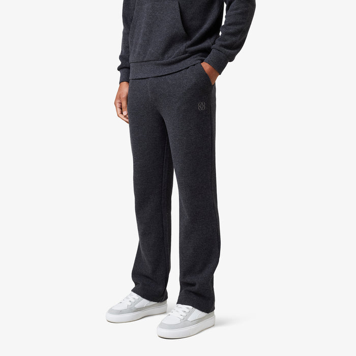 Icon Knit Tracksuit I Charcoal
