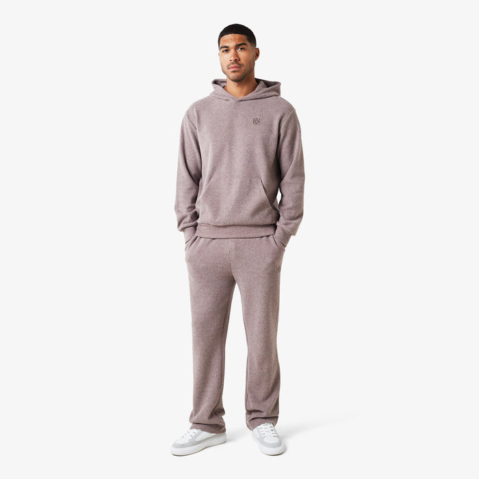 Icon Knit Tracksuit I Dark Brown