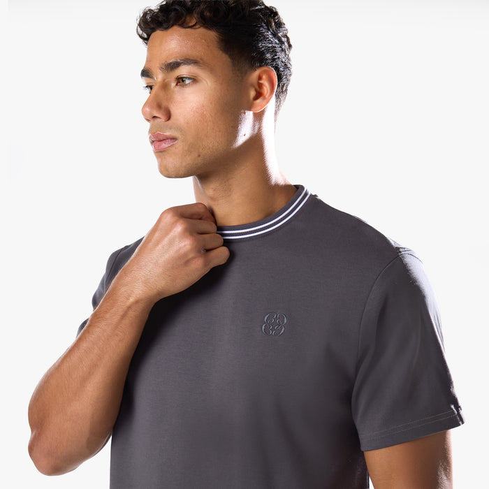 Icon Ringer T-Shirt | Dark Grey