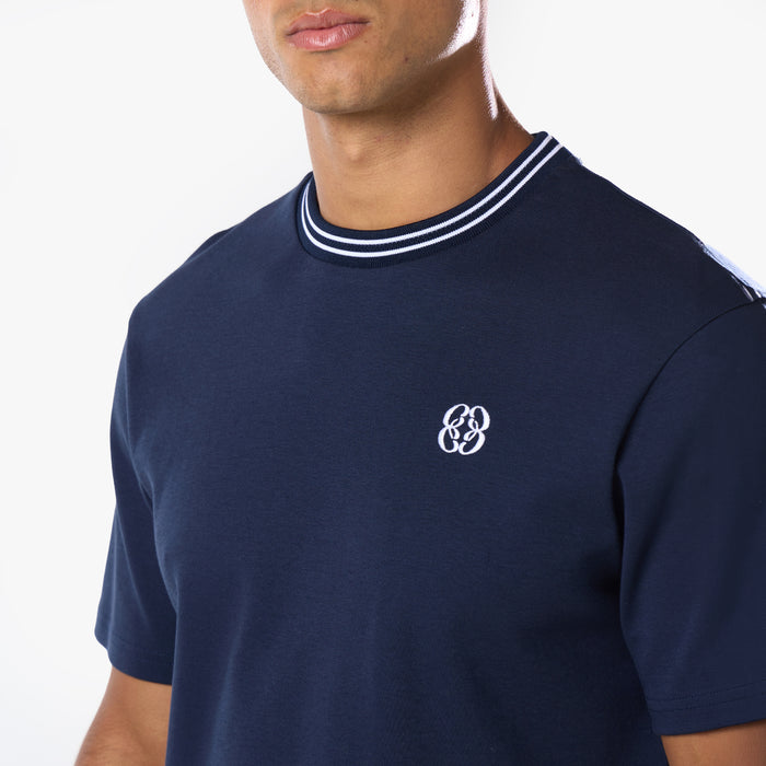 Icon Ringer T-Shirt | Navy