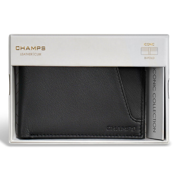 Iconic / Leather Bi-Fold Wallet *Drop Ship*