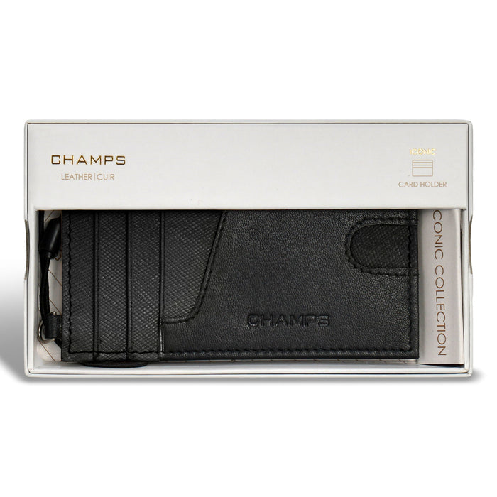 Iconic / Leather Slim  cardholder *Drop Ship*