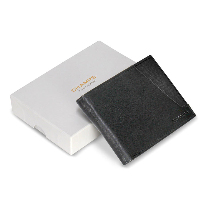 Iconic / Leather Top Wing Wallet *Drop Ship* - Bentley