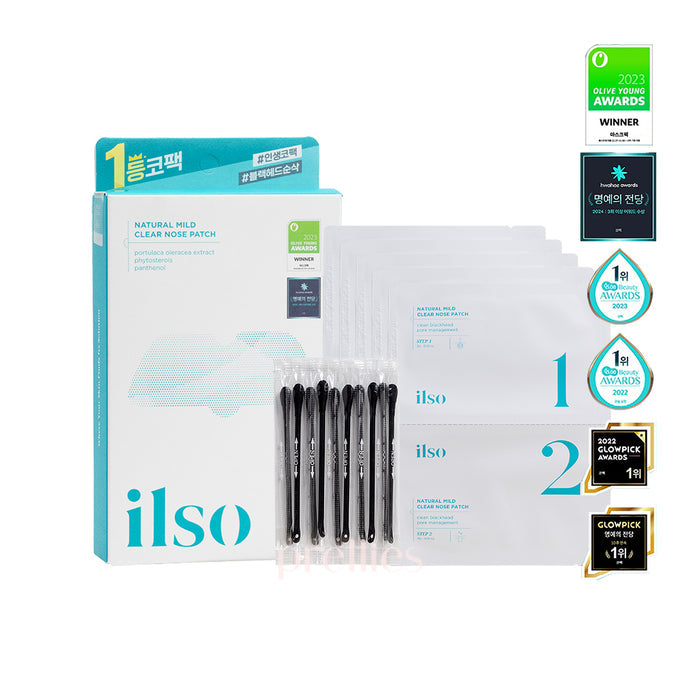 ilso Natural Mild Clear Nose Pack 3g/4g (5pc/Box)