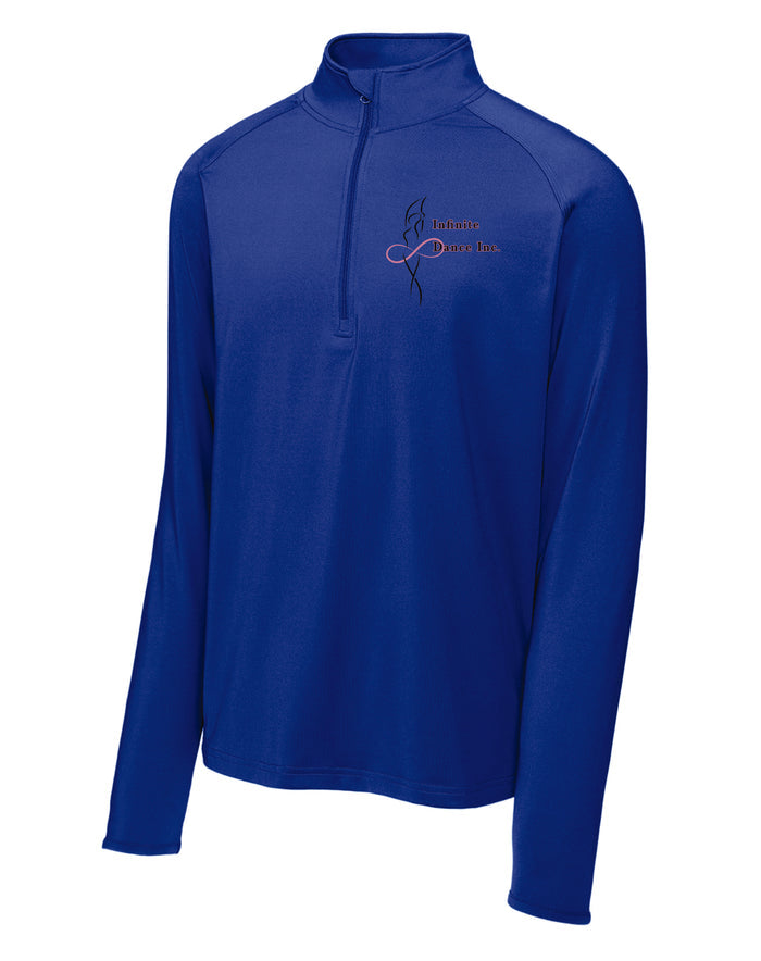 Infinite Dance 1/4 Zip Pullover- Ladies, Unisex