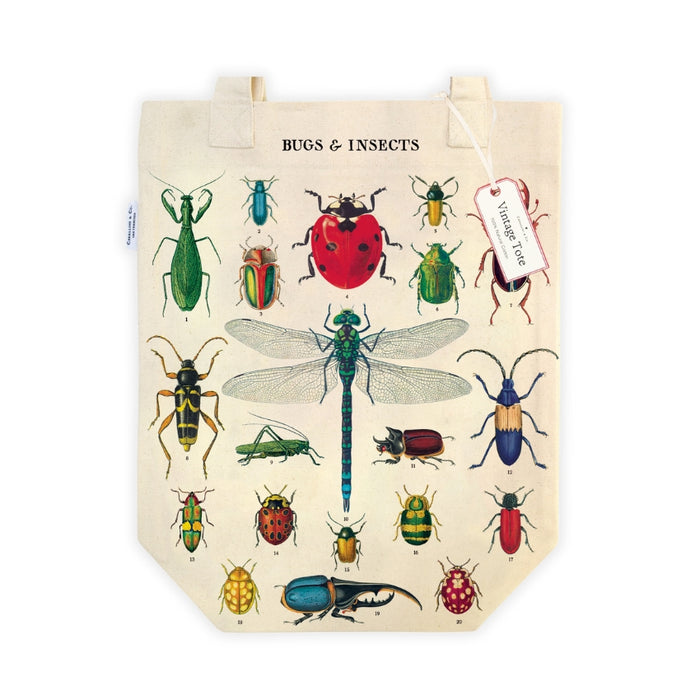 Insects Tote Bag - Cavallini & Co.