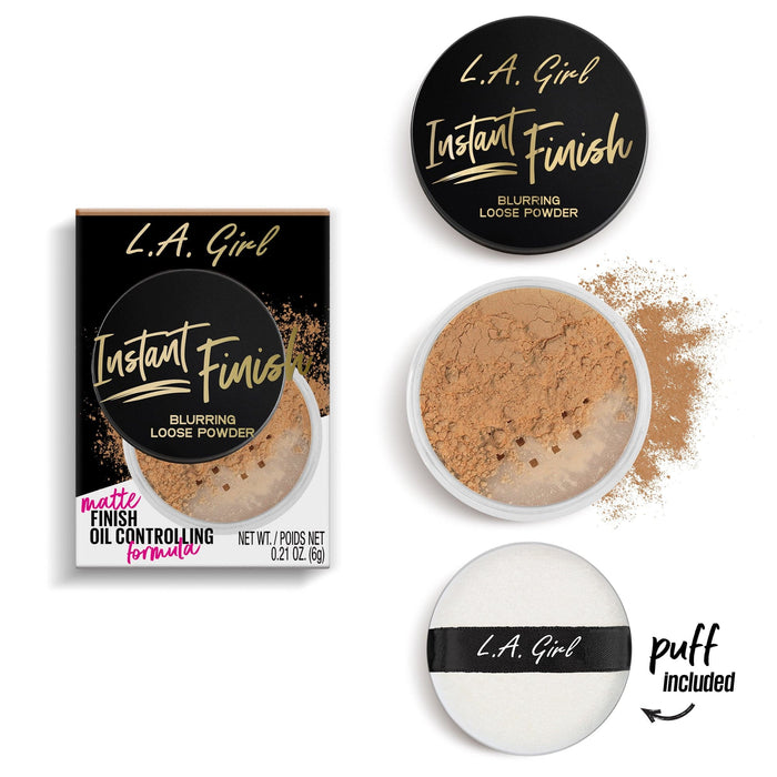 La Girl Cosmetics Powder Product Instant Finish Blurring Loose Powder