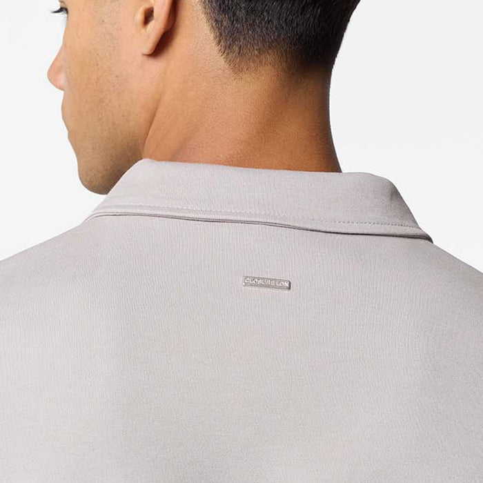 Interlock Button Up Jacket | Stone