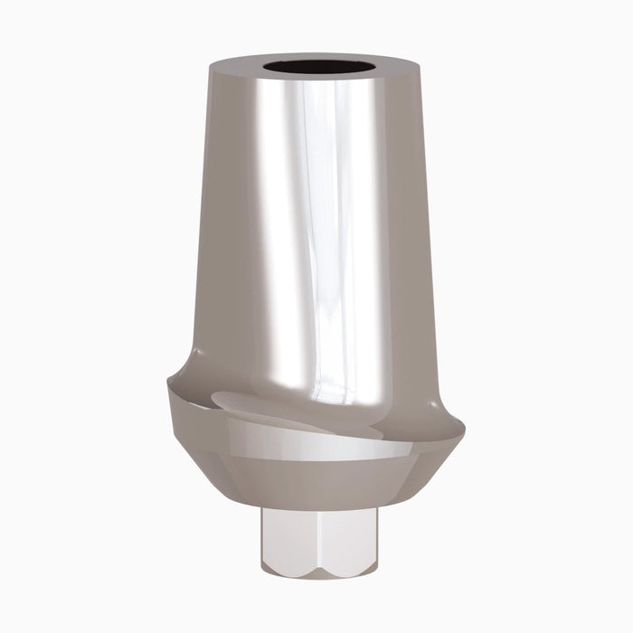 Internal Hex Esthetic Abutment, WP, Straight, Anatomic, Ø6.5, H8.0 x C1.0 mm