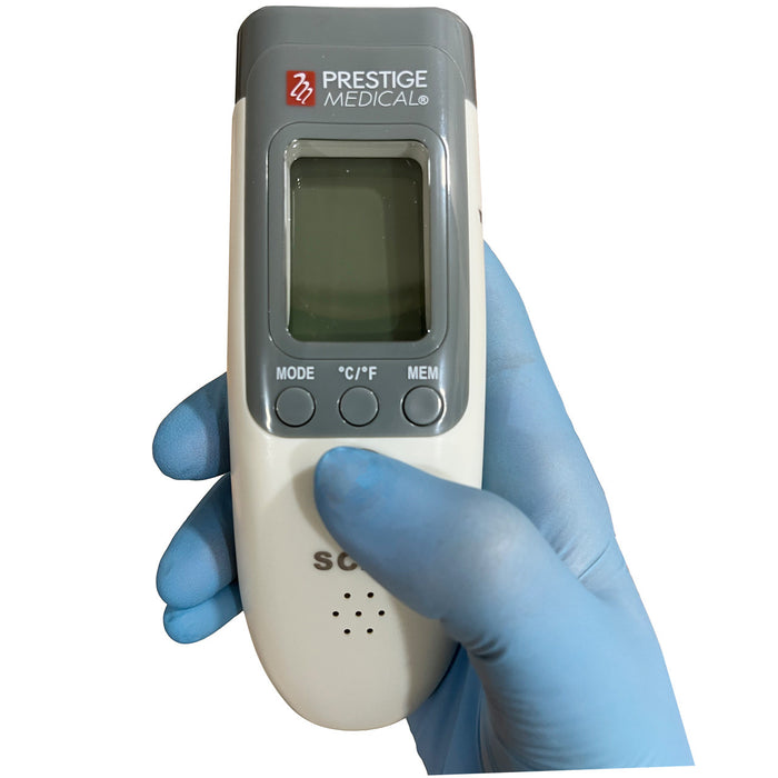 IR Non-Contact Thermometer in hand