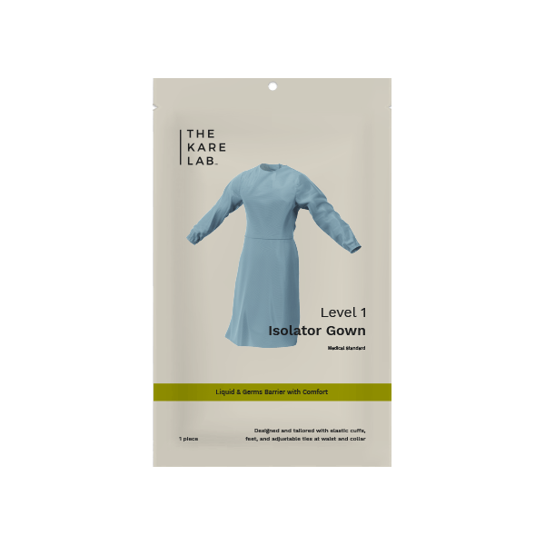 Isolator Gown Level 1 - The Kare Lab