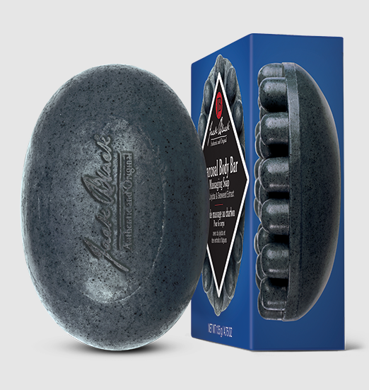 Jack Black Body Bar Massaging Charcoal Bath & Body in at Wrapsody