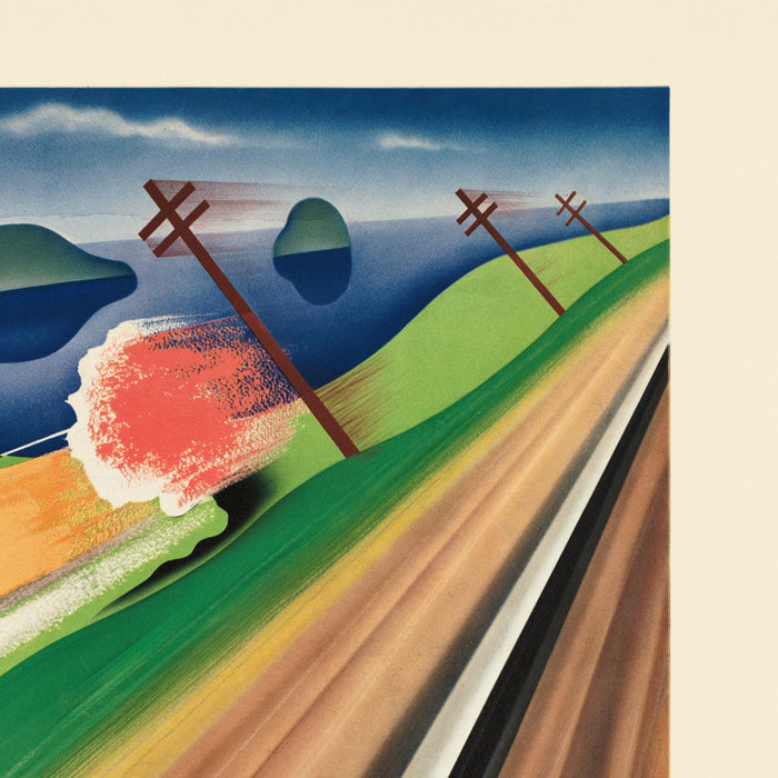 Japan Travel Poster by Mune Satomi, 1937