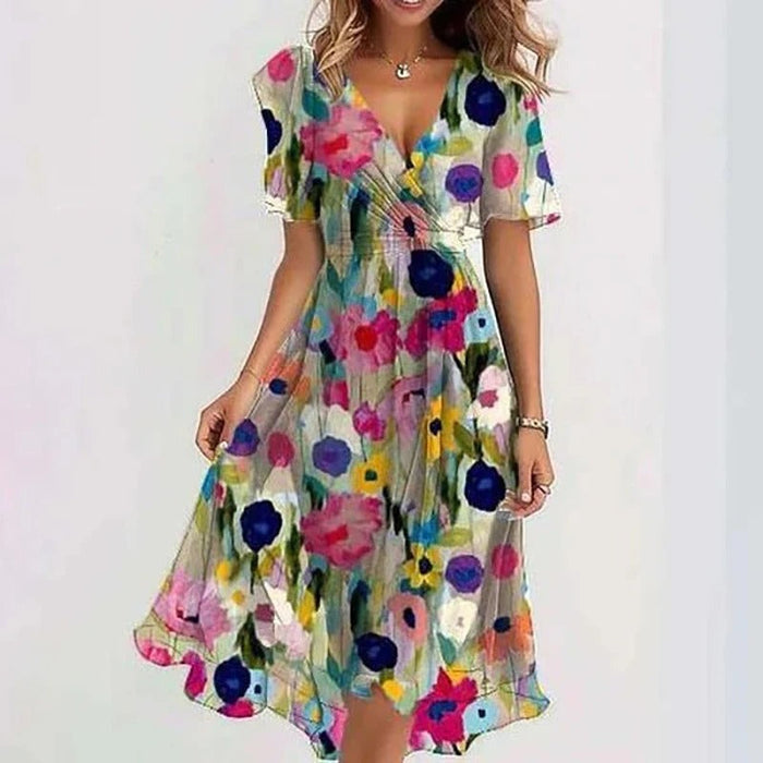 JASMINE - Elegant Colourful Dress