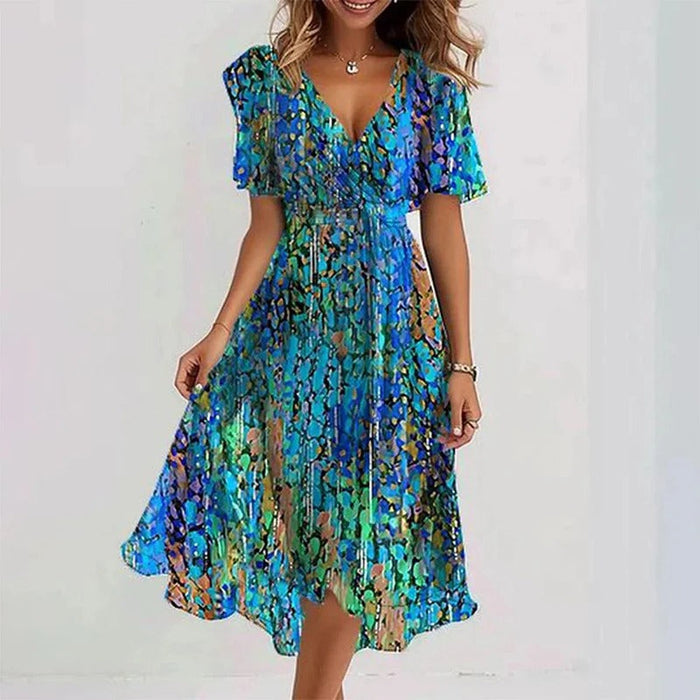 JASMINE - Elegant Colourful Dress