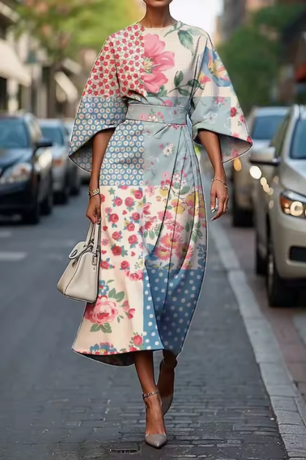 JENNY - Elegant Floral Dress