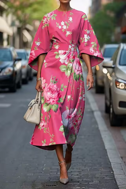 JENNY - Elegant Floral Dress
