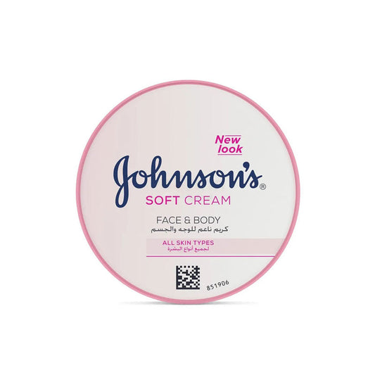 Johnson's Soft Cream for Face & Body - 200ml