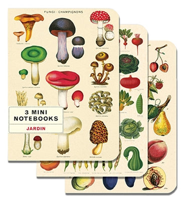 JOURNAL SET OF 3 MINI LE JARDIN -SELLOUT