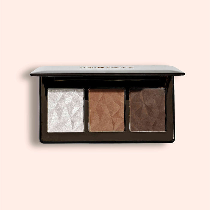 JSZH Eyebrow Highlighter Contour All-In-One Makeup Palette T4237