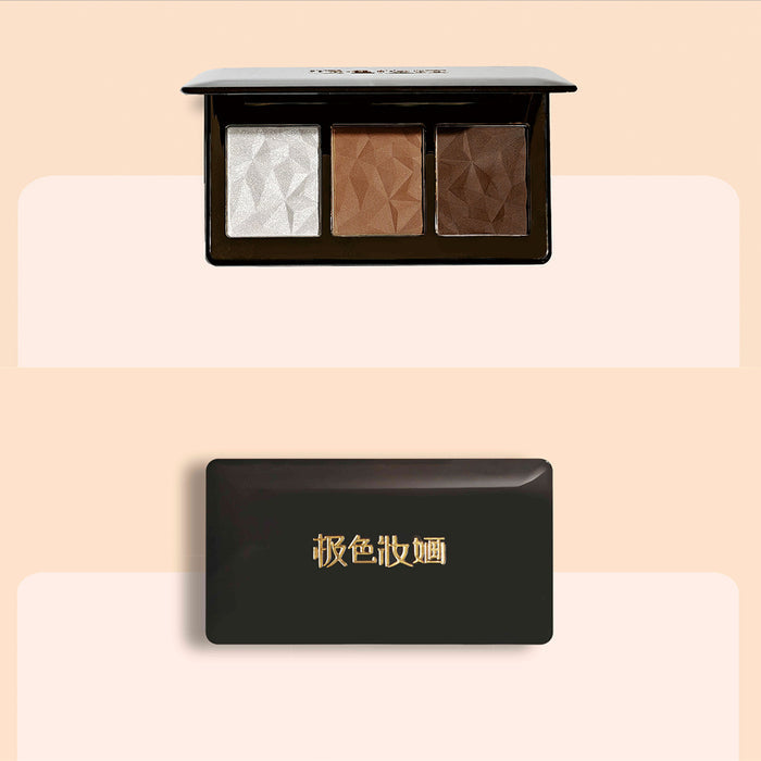 JSZH Eyebrow Highlighter Contour All-In-One Makeup Palette T4237