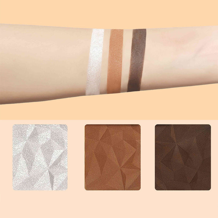 JSZH Eyebrow Highlighter Contour All-In-One Makeup Palette T4237