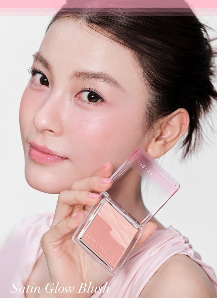 JUDYDOLL Double-color Satin Glow Blusher T5845