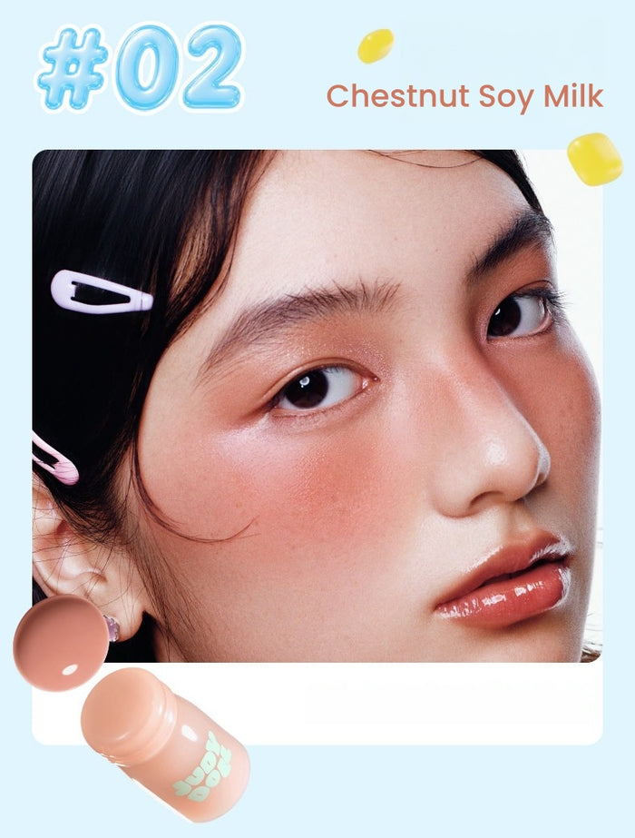 JUDYDOLL Jelly Collection Milk Can Blusher Liquid T5866