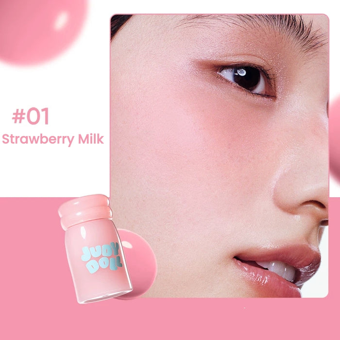 JUDYDOLL Jelly Collection Milk Can Blusher Liquid T5866