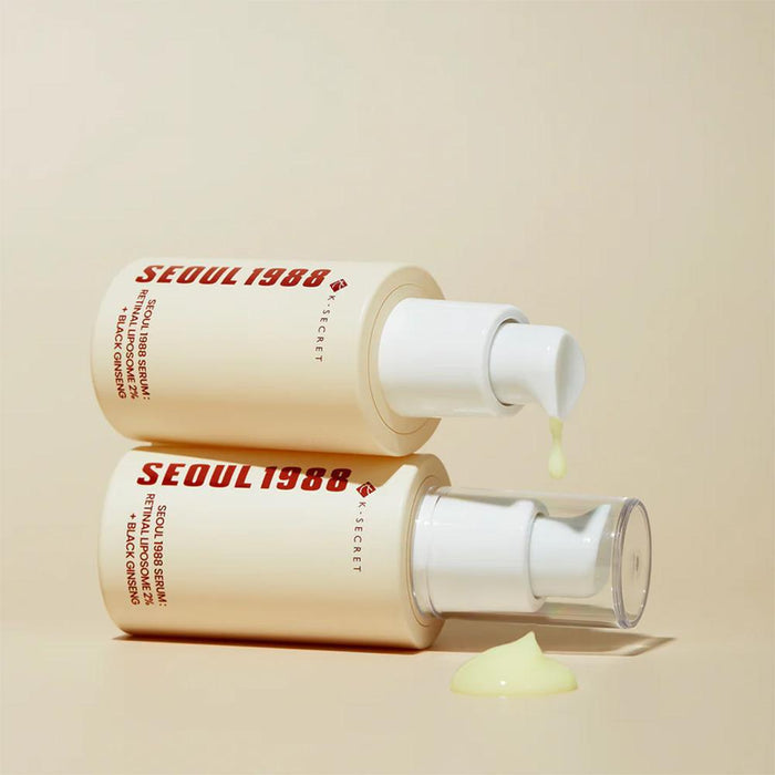 K-SECRET SEOUL 1988 Serum - Retinal Liposome 2% + Black Ginseng 30 mL