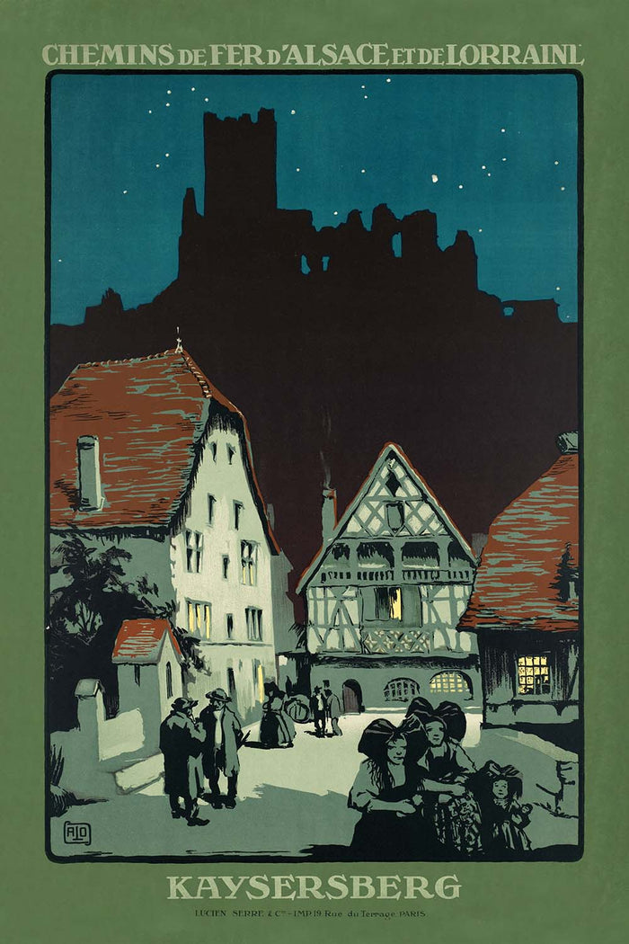 Kaysersberg Travel Poster