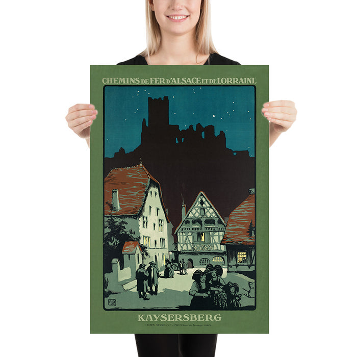 Kaysersberg Travel Poster