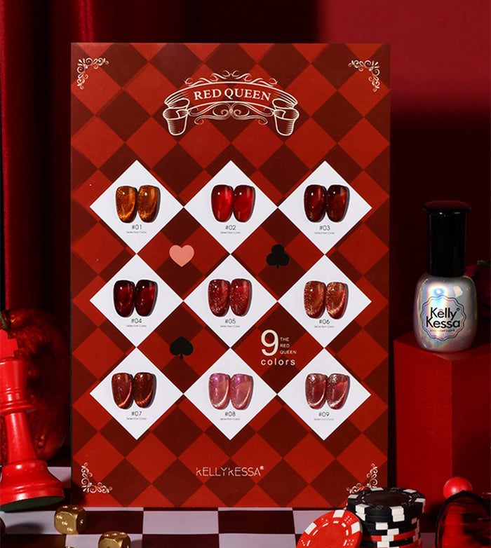 KellyKessa 15ml Queen of Hearts Small Bulb Cat Eye Gel Polish T4066
