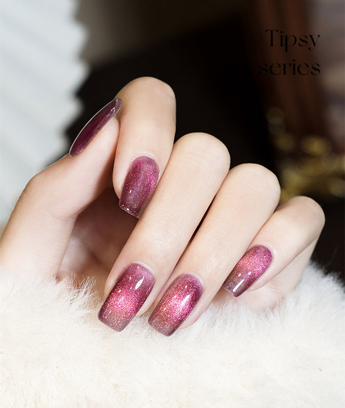 KellyKessa 15ml Tipsy Platycodon Cat Eye Gel Polish T4063