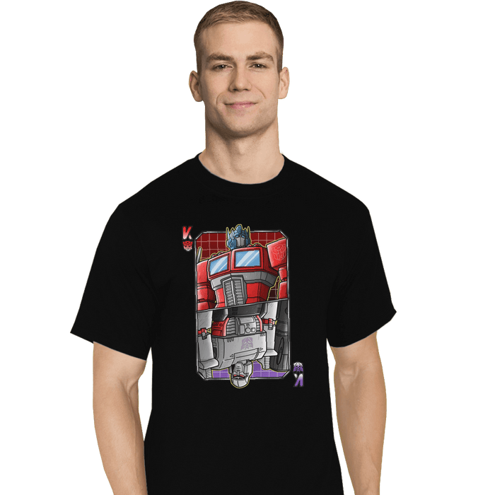 Shirts T-Shirts, Tall / Large / Black King Autobot