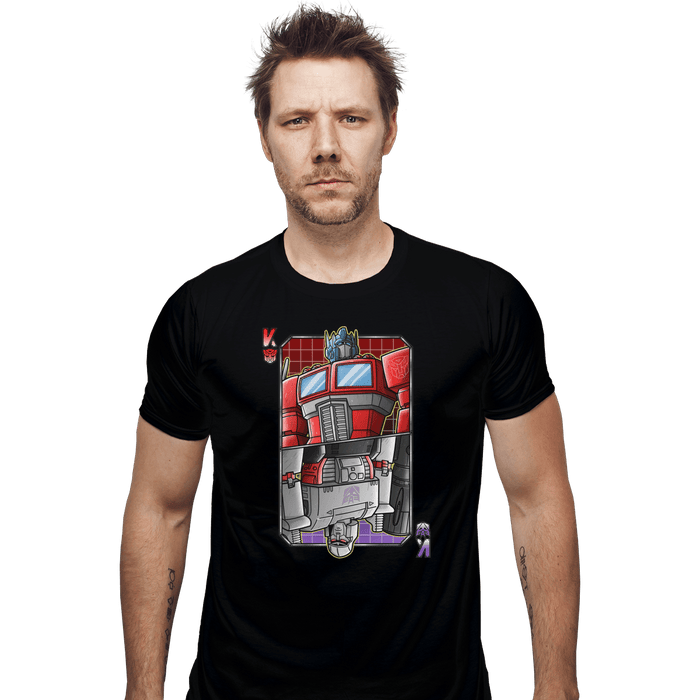 Shirts Fitted Shirts, Mens / Small / Black King Autobot