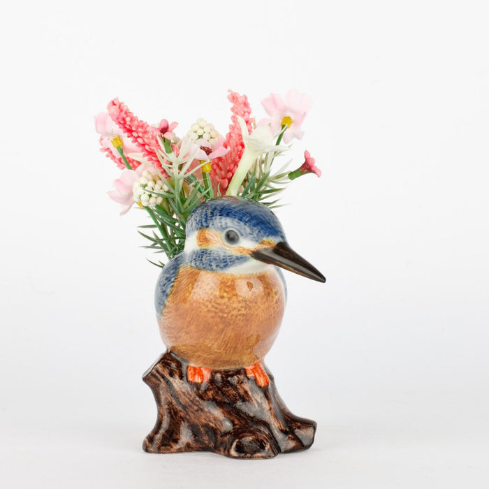 Kingfisher Bud Vase - Quail Ceramics