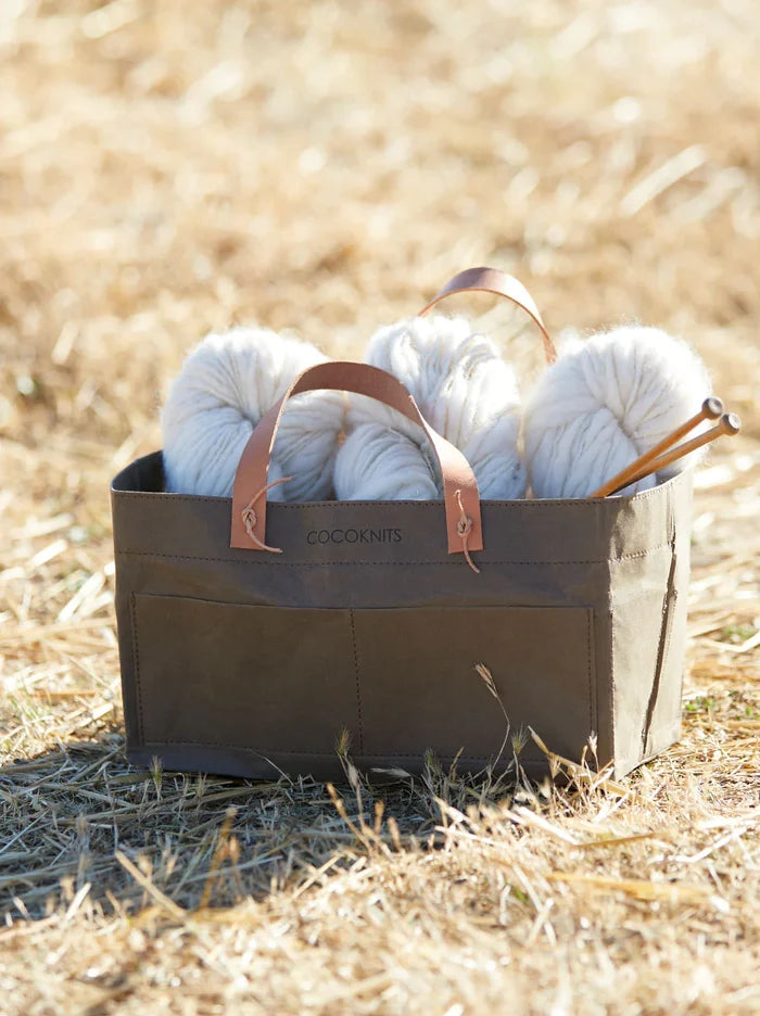 Kraft Caddy by Cocoknits