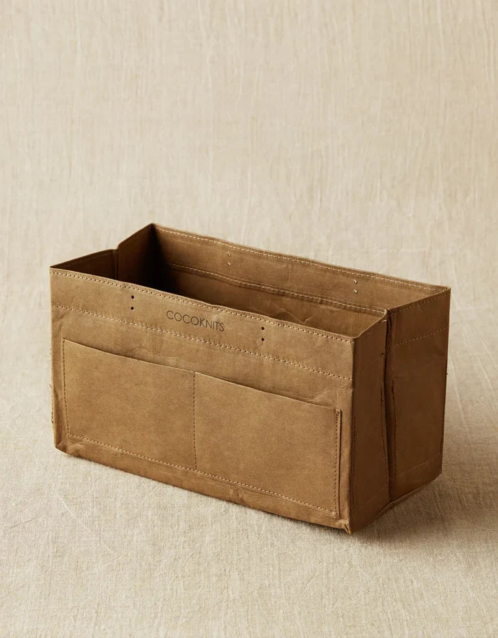 Kraft Caddy by Cocoknits