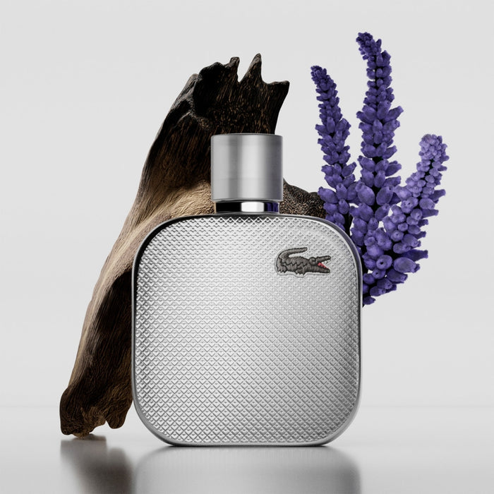 LACOSTE L.12.12 Silver Grey EDP 100ml | Isetan KL Online Store