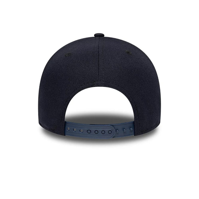 Pictured is this MLB Heart LA Angels 9FORTY A-Frame Adjustable cap in navy. 7