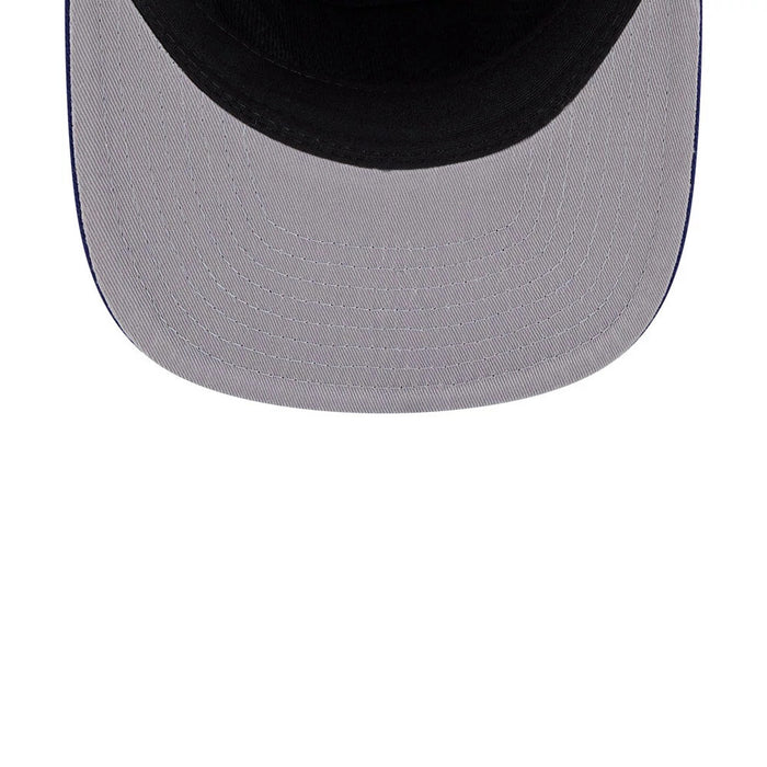Pictured is this MLB Evergreen LA Dodgers 19TWENTY cap in dark blue. 2