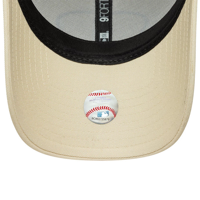 Pictured is this MLB Patch LA Dodgers 9FORTY cap in cream. 5