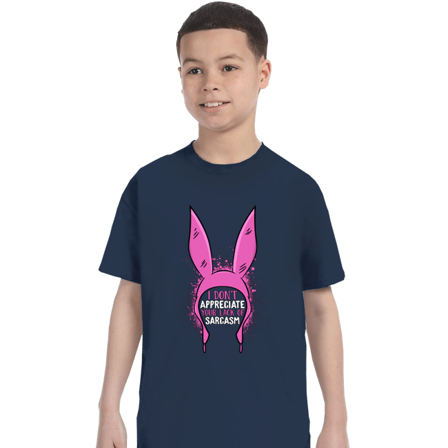Secret_Shirts T-Shirts, Youth / XS / Navy Lacking