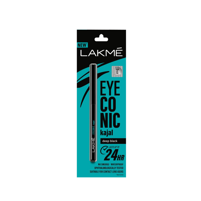 Lakme Eyeconic Kajal - Deep Black 24H 0.35g