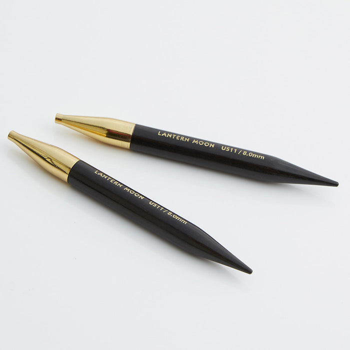 Lantern Moon 4" Ebony Interchangeable Needle Tips