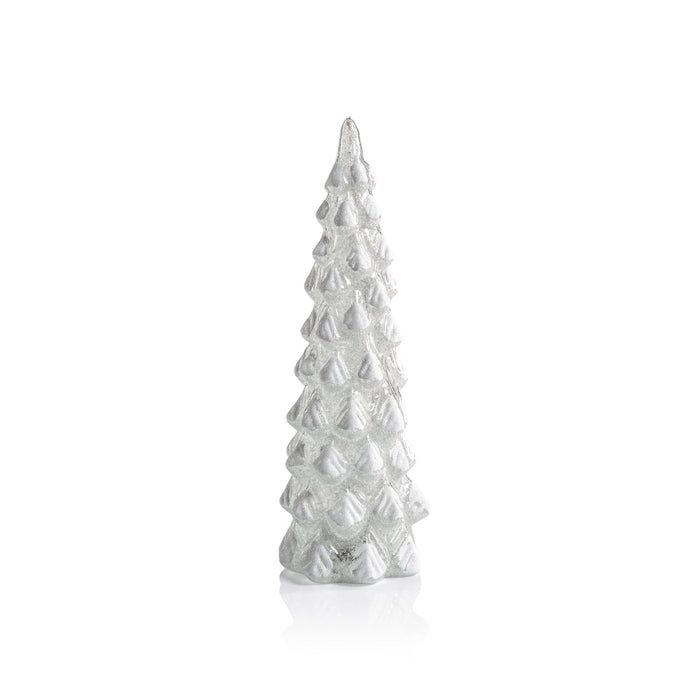LED Snow Tree - White - Set of 2 - Christmas Trees by Carlyle Avenue