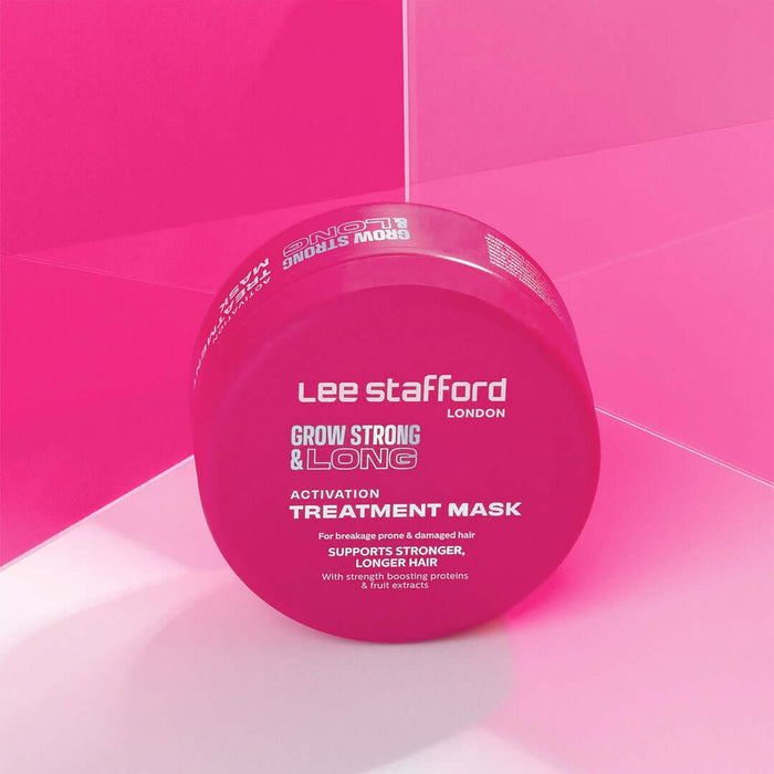 LEE STAFFORD Grow Strong & Long Activation Treatment Mask - plaukų kaukė 200ml