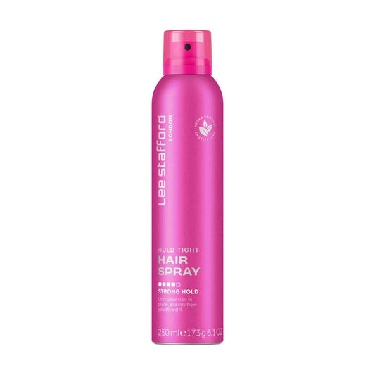 LEE STAFFORD Hold Tight Hairspray - stiprios fiksacijos plaukų lakas 250ml